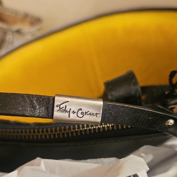 Foley + Corinna Elegant Black Pony Hair Tote Bag - Picture 4 of 10